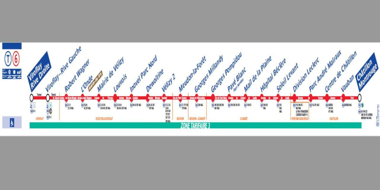 Appartement AAD1 Clamart 200 m du Tramway T6 st pavé blc avec cuisine séparée Esterno foto